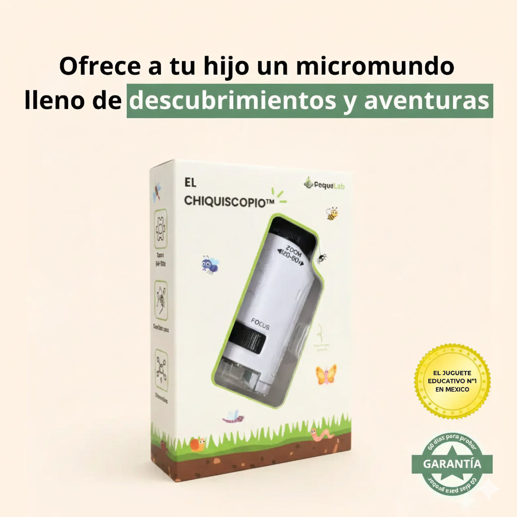 El Chiquiscopio™ - Explora el Mundo Microscópico